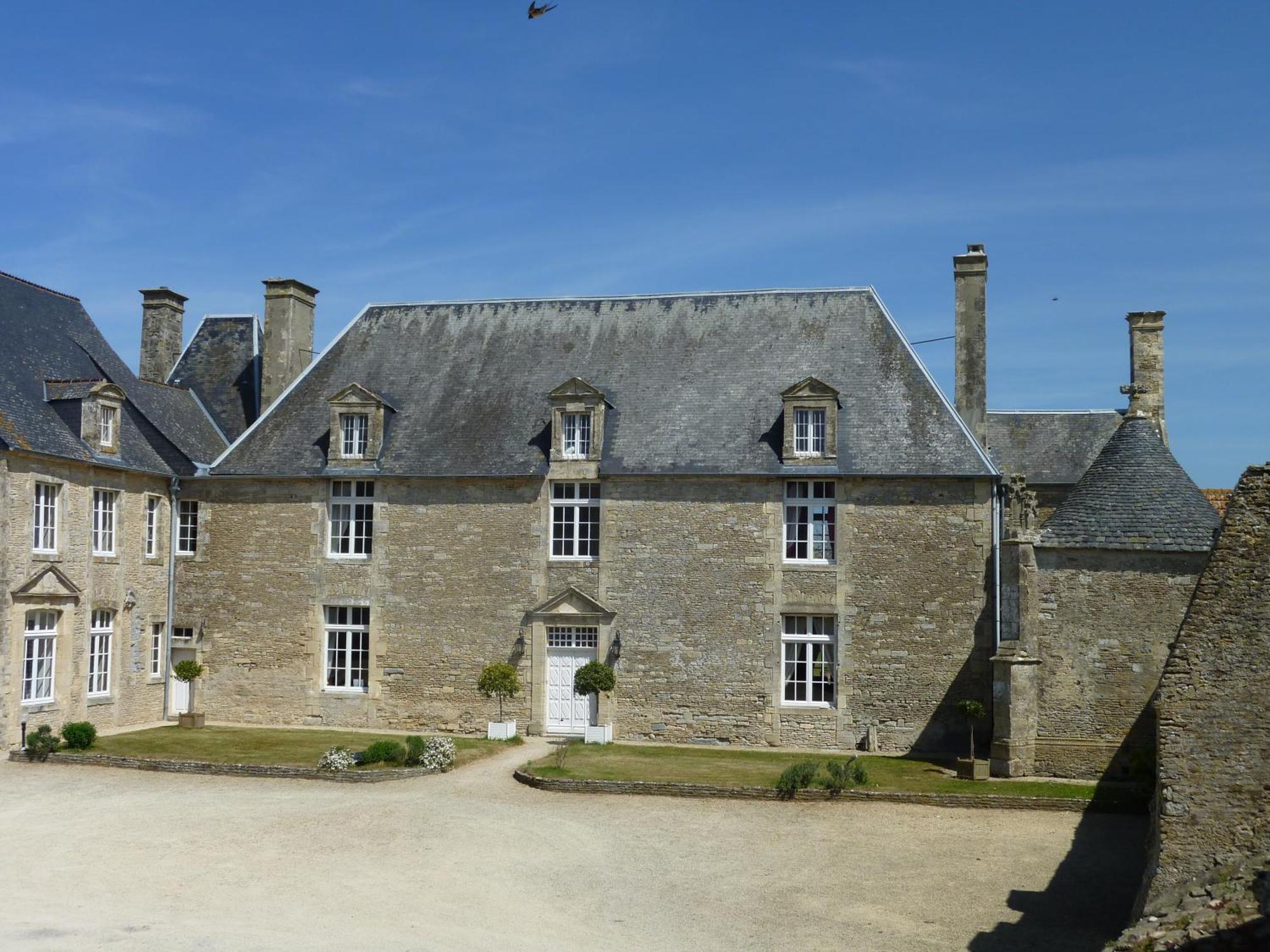 Manoir de L'Hermerel Géfosse-Fontenay Buitenkant foto