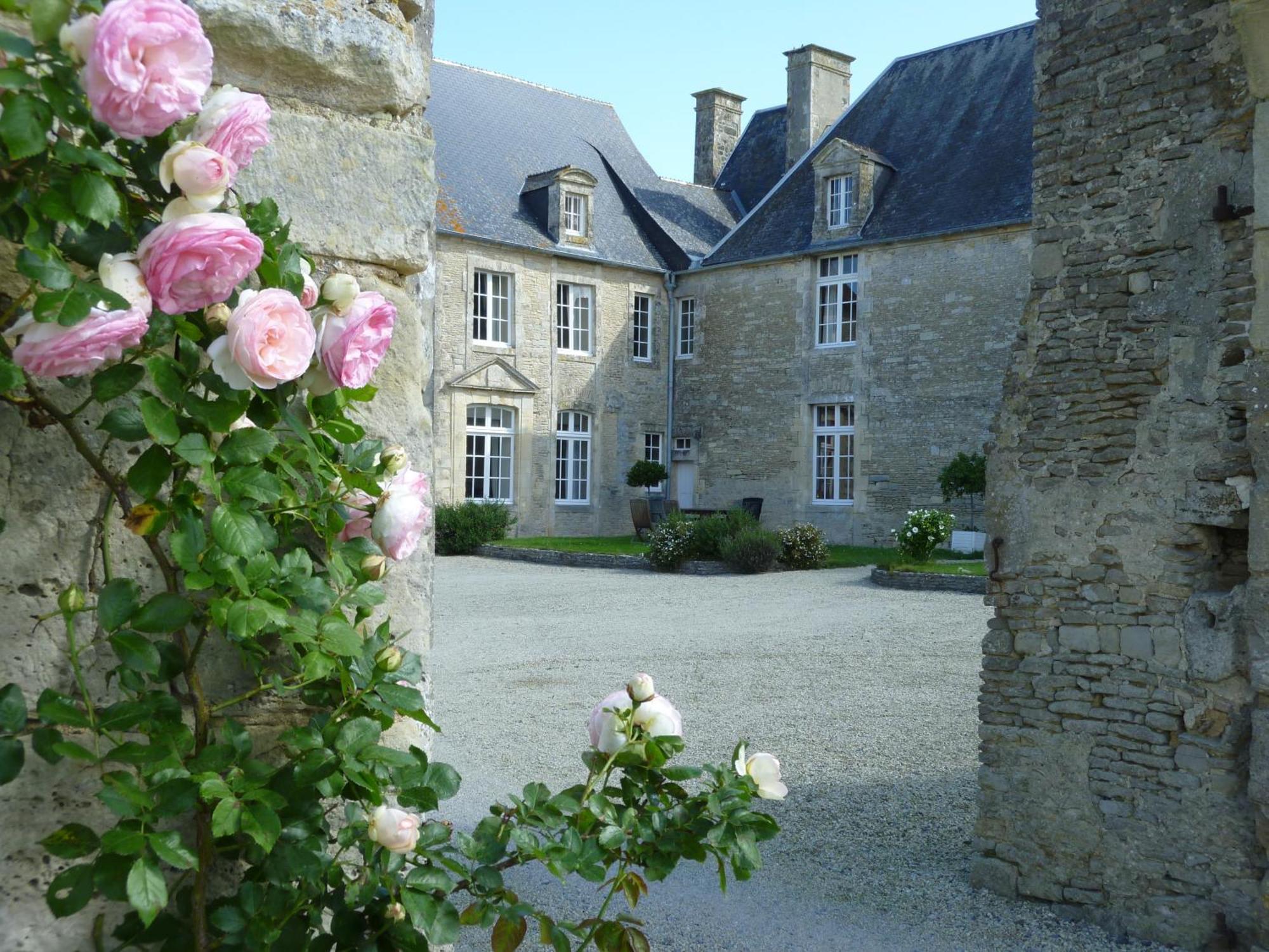 Manoir de L'Hermerel Géfosse-Fontenay Buitenkant foto